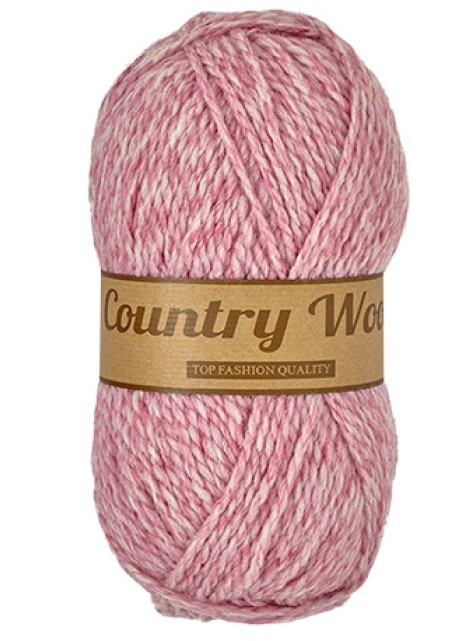 Lammy Yarns Country Wool Melange Pink (712)