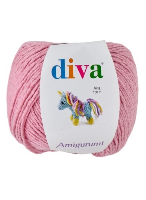 Diva Amigurumi Licht Roze 229 (per pak 10 bollen)