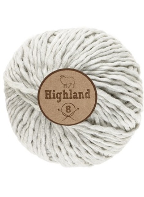 Lammy Yarns Highland 8 Silver