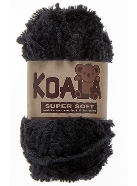 Lammy Yarns Koala Zwart 001