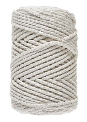 Lammy Yarns Macrame 8 (3mm) Cream (016)