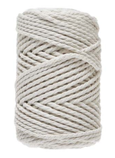 Lammy Yarns Macrame 8 (3mm) Cream (016)