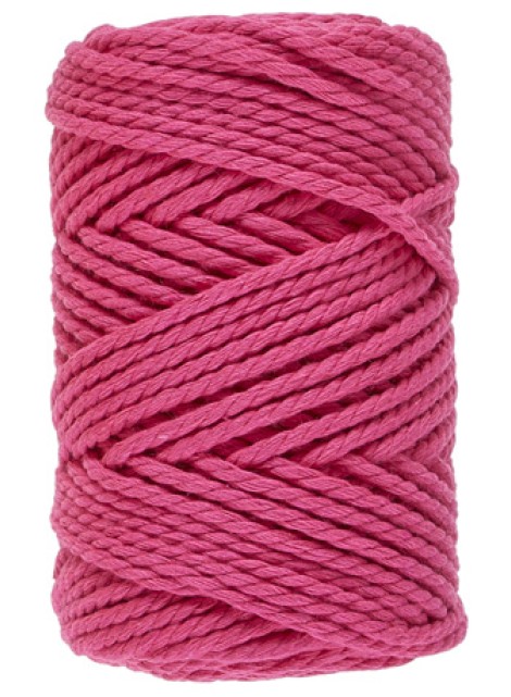 Lammy Yarns Macrame 8 (3mm) Fuchsia (020)