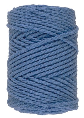 Lammy Yarns Macrame 8 (3mm) Blue (040)