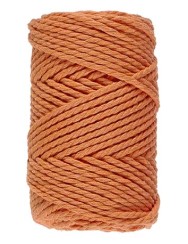 Lammy Yarns Macrame 8 (3mm) Orange Juice (041)