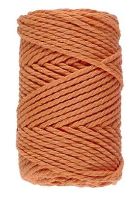 Lammy Yarns Macrame 8 (3mm) Orange Juice (041)