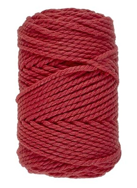 Lammy Yarns Macrame 8 (3mm) Red (043)