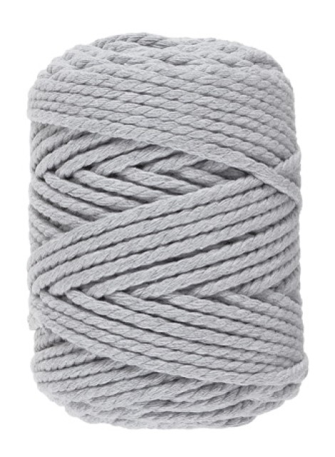 Lammy Yarns Macrame 10 (5mm) Gray (003)