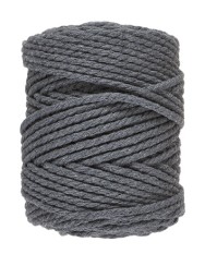 Lammy Yarns Macrame 10 (5mm) Dark Grey (038)