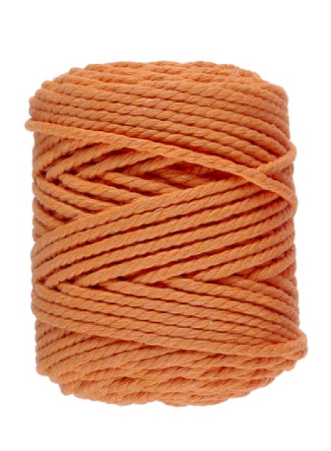 Lammy Yarns Macrame 10 (5mm) Orange Juice (041)