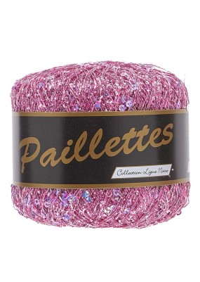 Lammy Yarns Paillettes Rose (405)