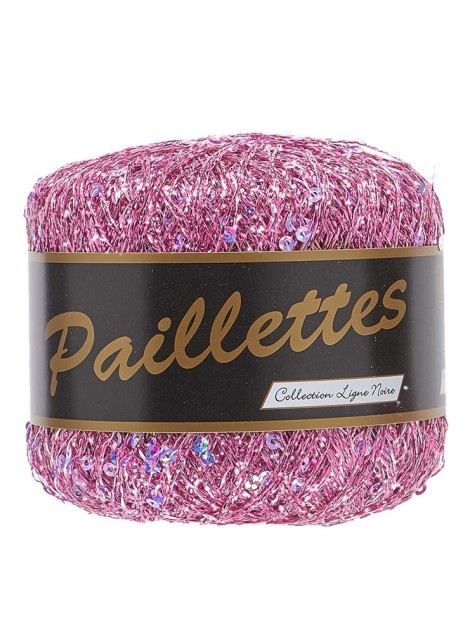 Lammy Yarns Paillettes Rose (405)