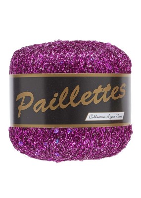 Lammy Yarns Paillettes Fuchsia (406)