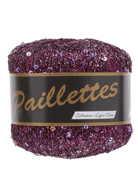 Lammy Yarns Paillettes Aubergine (407)