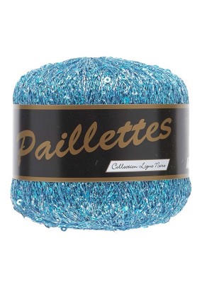 Lammy Yarns Paillettes Turquoise (411)