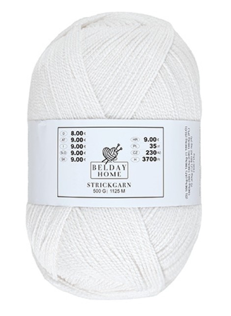 Schnellstrickgarn Creme 016 (500 gram)