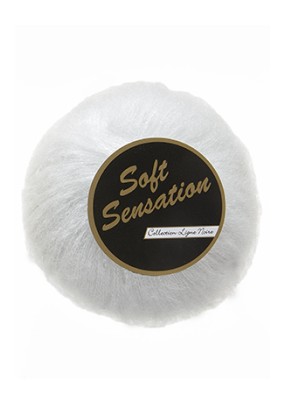 Lammy Yarns Soft Sensation Lurex White (601)