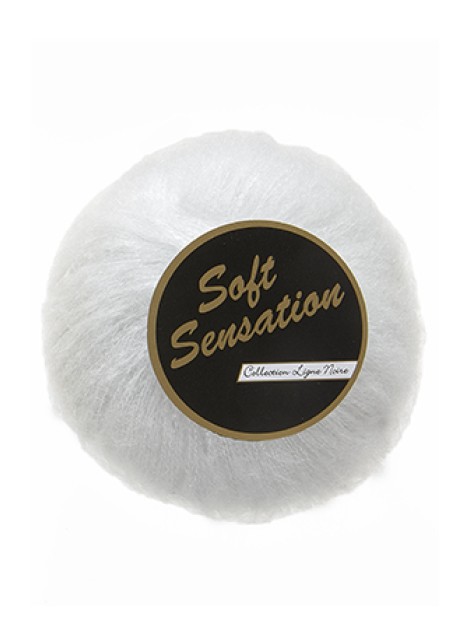 Lammy Yarns Soft Sensation Lurex White (601)