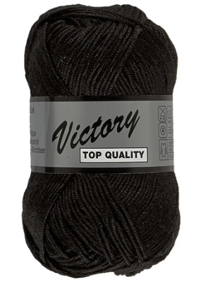 Lammy Yarns Victory Black (001)