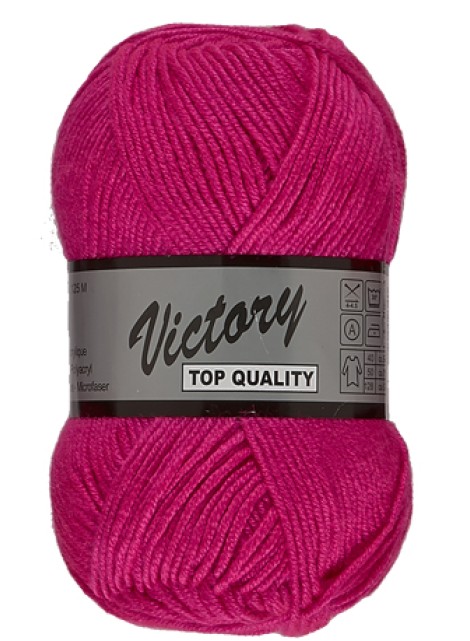 Lammy Yarns Victory Shocking Pink (020)