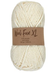 Lammy Yarns Wool Fun XL Cream (001)