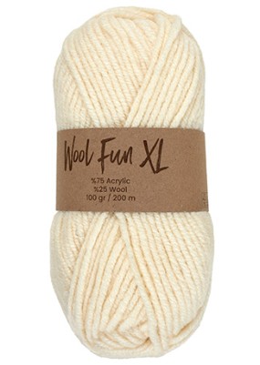 Lammy Yarns Wool Fun XL Nature (002)