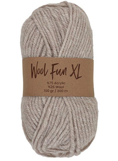 Lammy Yarns Wool Fun XL Light Taupe (003)