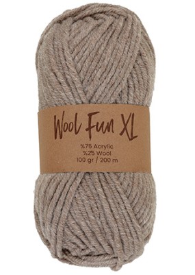 Lammy Yarns Wool Fun XL Taupe (004)