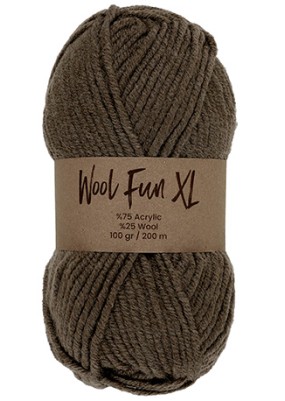 Lammy Yarns Wool Fun XL Choco (006)