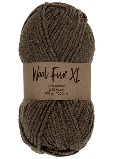 Lammy Yarns Wool Fun XL Choco (006)