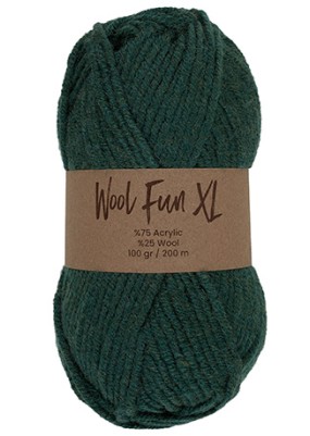 Lammy Yarns Wool Fun XL Cedre Green (010)