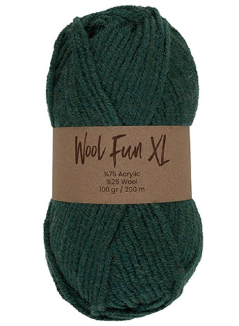 Lammy Yarns Wool Fun XL Cedre Green (010)