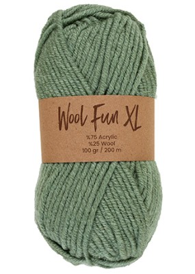 Lammy Yarns Wool Fun XL Sage Green (011)