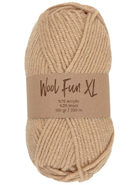 Lammy Yarns Wool Fun XL Beige (013)