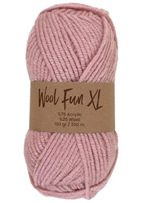 Lammy Yarns Wool Fun XL Rose (014)