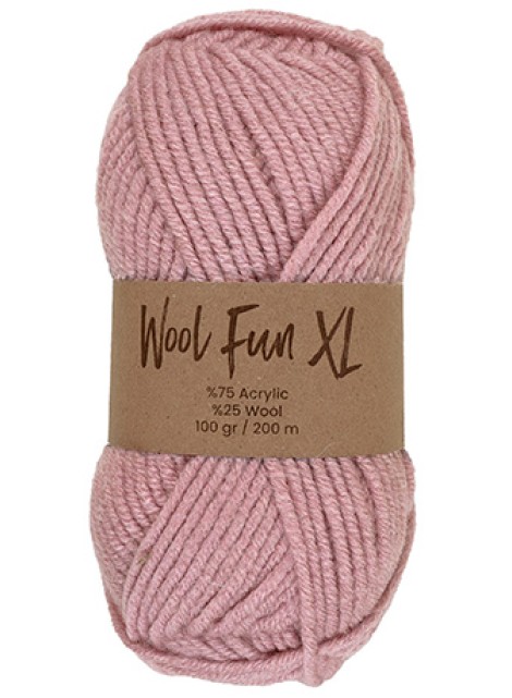 Lammy Yarns Wool Fun XL Rose (014)