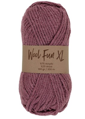 Lammy Yarns Wool Fun XL Purple (015)