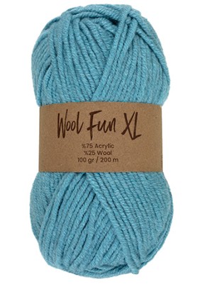 Lammy Yarns Wool Fun XL Turquoise (018)