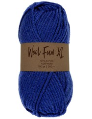 Lammy Yarns Wool Fun XL Royal Blue (019)