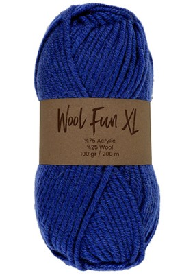 Lammy Yarns Wool Fun XL Royal Blue (019)