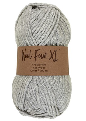 Lammy Yarns Wool Fun XL Silver (021)