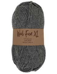 Lammy Yarns Wool Fun XL Dark Grey (023)