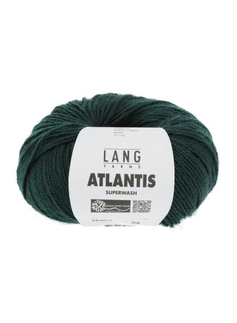 Lang Yarns Atlantis Cedre Green (0017)