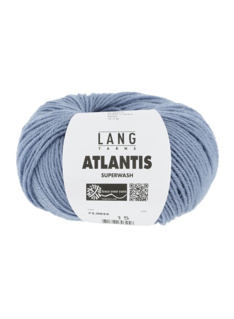 Lang Yarns Atlantis Smurf Blue (0033)