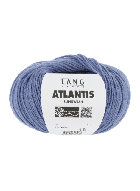 Lang Yarns Atlantis Blue (0034)