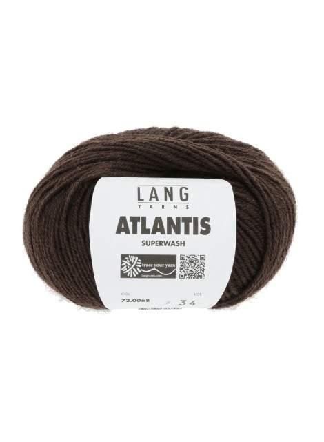 Lang Yarns Atlantis Dark Brown (0068)