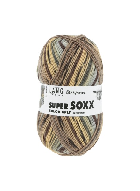 Lang Yarns Super Soxx Color 4 Ply Berrysoxx Goldenberry (0469)