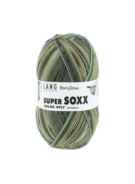 Lang Yarns Super Soxx Color 4 Ply Berrysoxx Gooseberry (0470)