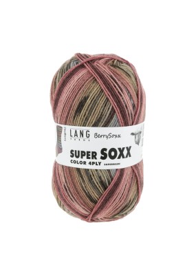 Lang Yarns Super Soxx Color 4 Ply Berrysoxx Cloudberry (0472)