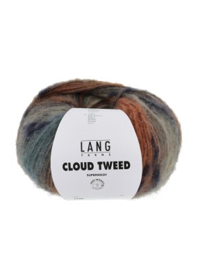 Lang Yarns Cloud Tweed Orange Punch (0004)